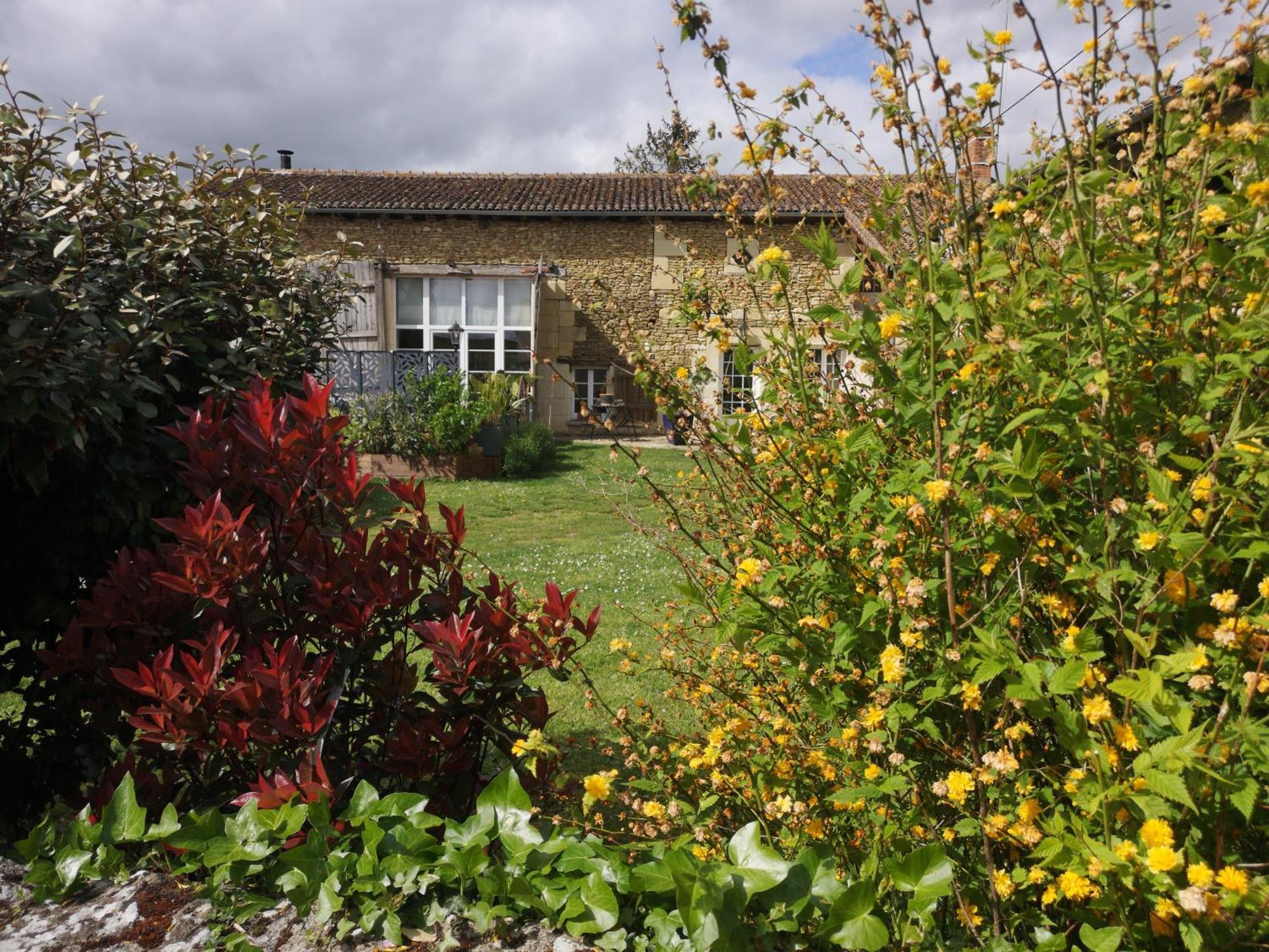 Appartamento La Ferme Du Grand Bois Mouterre-Silly Esterno foto