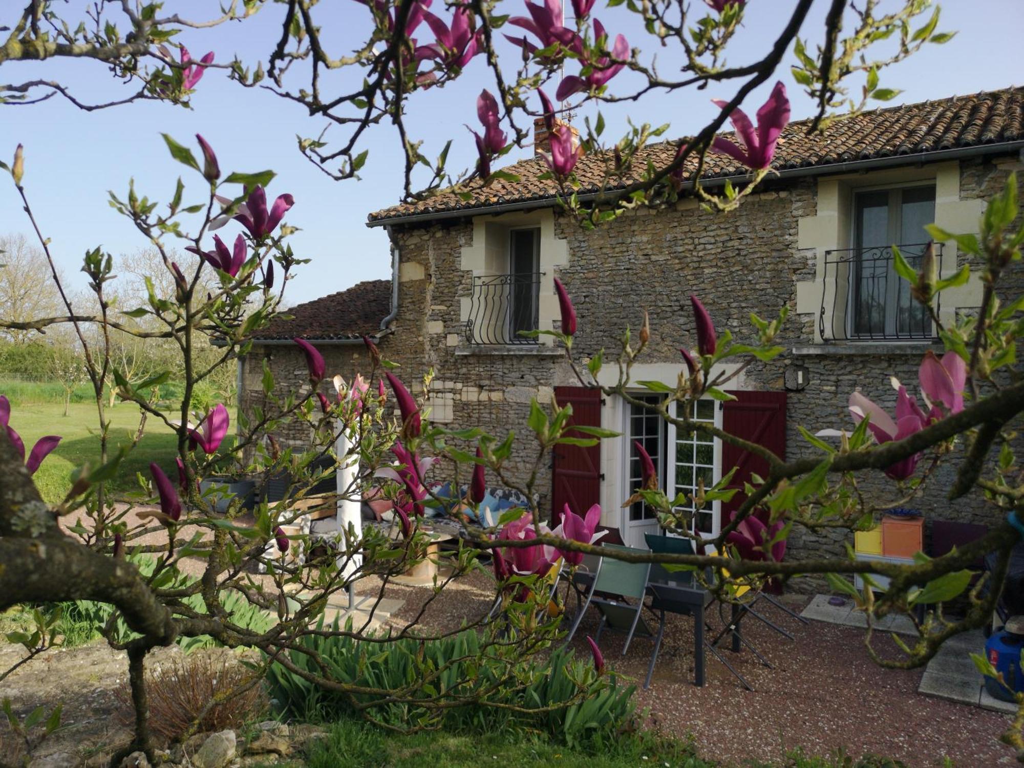 Appartamento La Ferme Du Grand Bois Mouterre-Silly Esterno foto